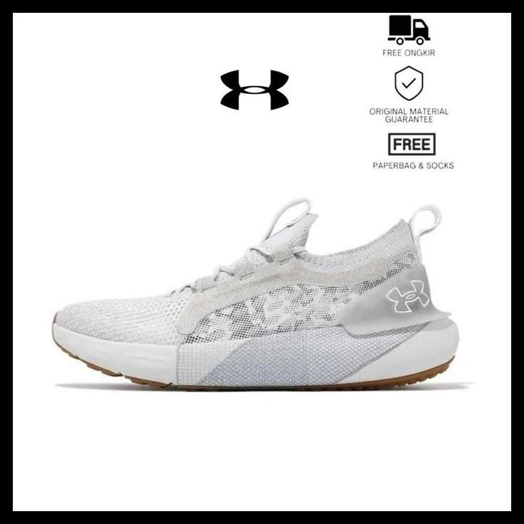 SALE TERMURAH UNDER ARMOUR HOVR PHANTOM 3 SE MENS ROAD RUNNING SHOES MOD GREY