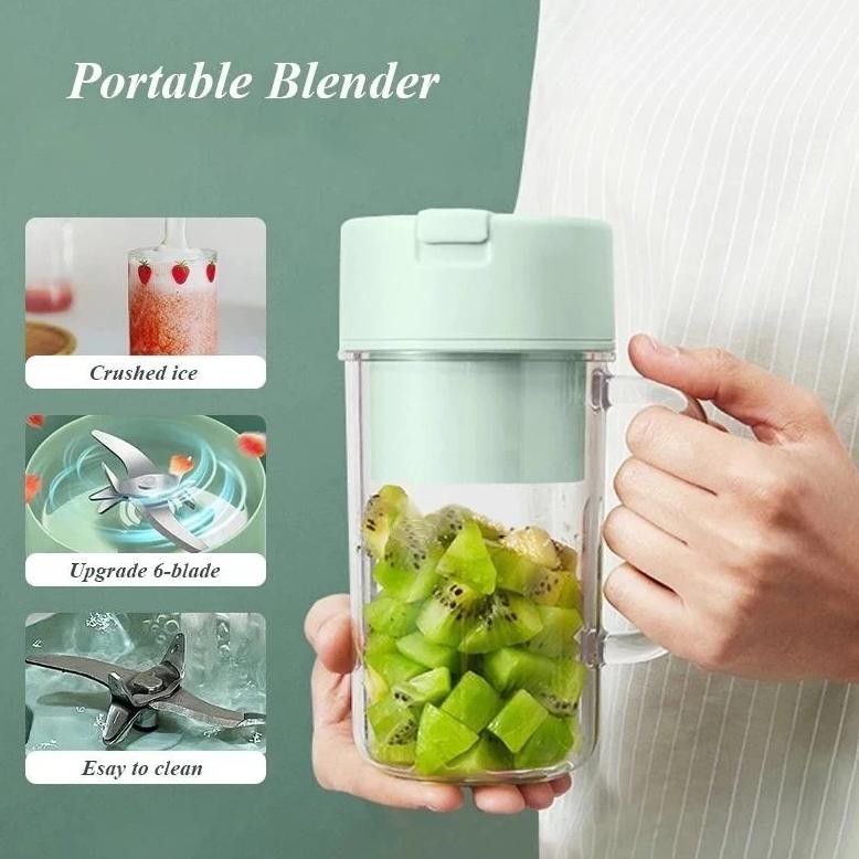 KUALITAS TERBAIK- Mini Juicer Portable || Blender Buah Cup Portable || Ice Crusher
