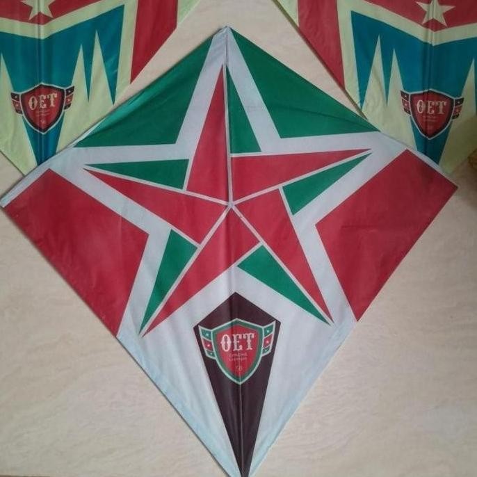 (Allthebest) Layangan OET (Cipacing 58) 50 pcs