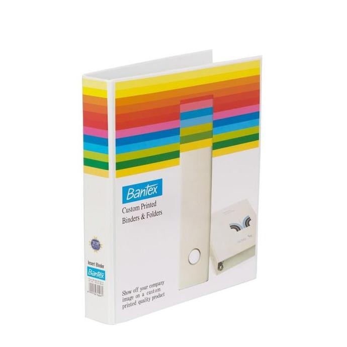

Tersedia Bantex Insert Ring Binder A4 3 Ring 65mm White #8662 07P