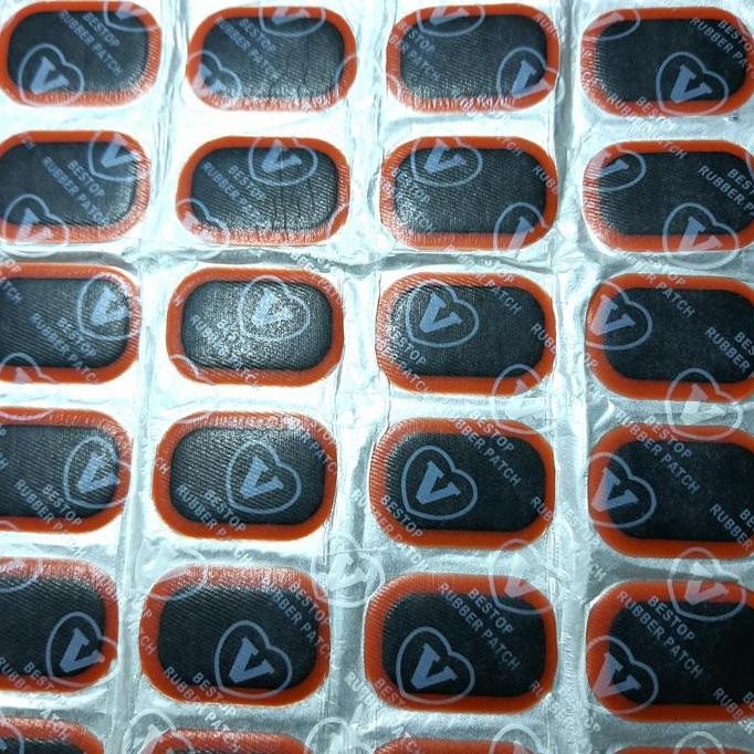 TAMBAL BAN SEPEDA TIPTOP COLD PATCH VULCANIZATION LEM KOMPON MOTOR