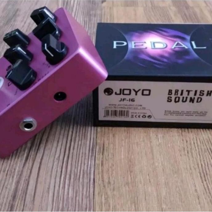 Siap Kirim Efek Gitar Joyo Jf-16 British Sound Original Distorsi Gitar Elektrik