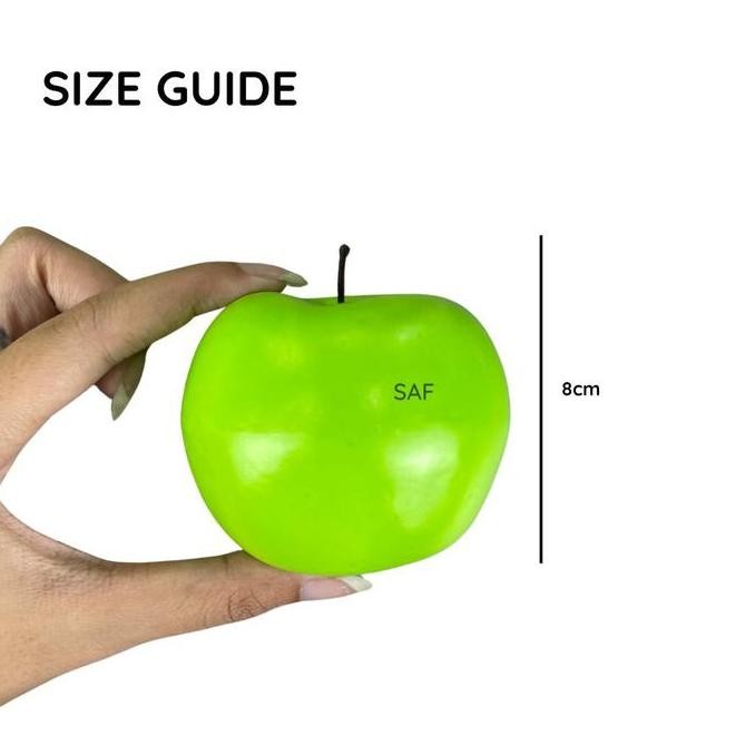 

Apel Hijau Buah Palsu Artificial - Fake Green Apple Dekorasi Foto Produk