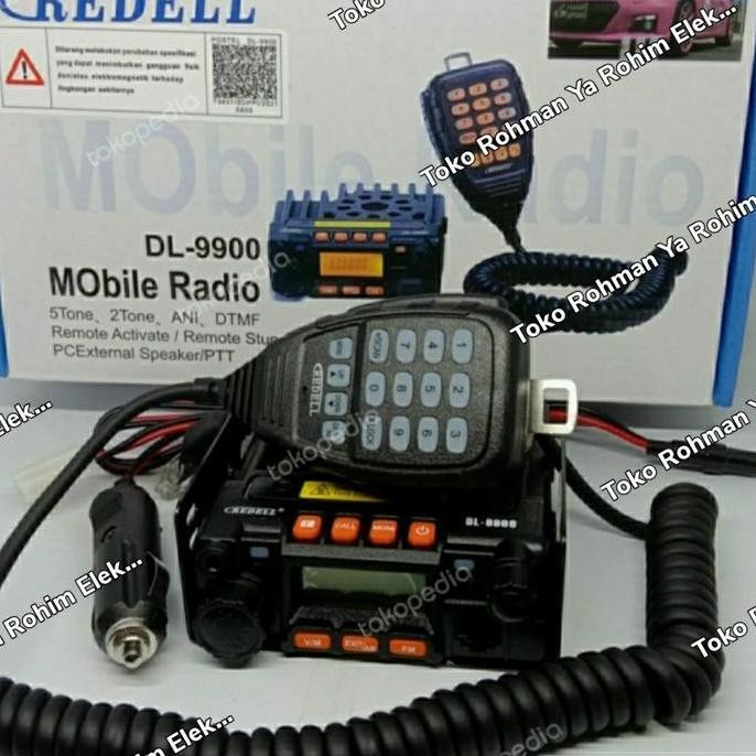 Promo RADIO RIG MINI REDELL DL-9900 DUALBAND MOBILE RADIO RIG MINI REDEL 9900 ORIGINAL COD