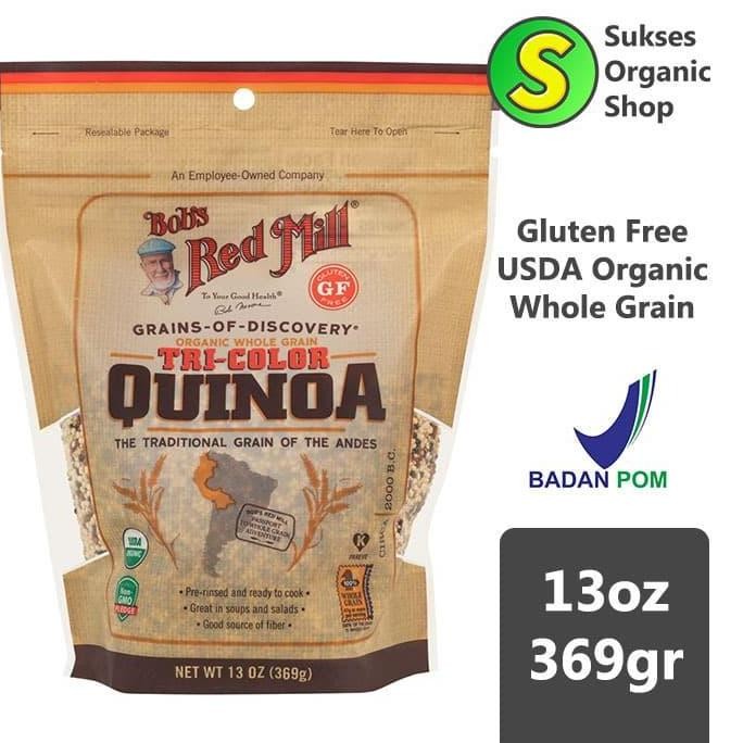 

Organic Whole Grain Tricolor Quinoa | Bob's Red Mill | 369gr