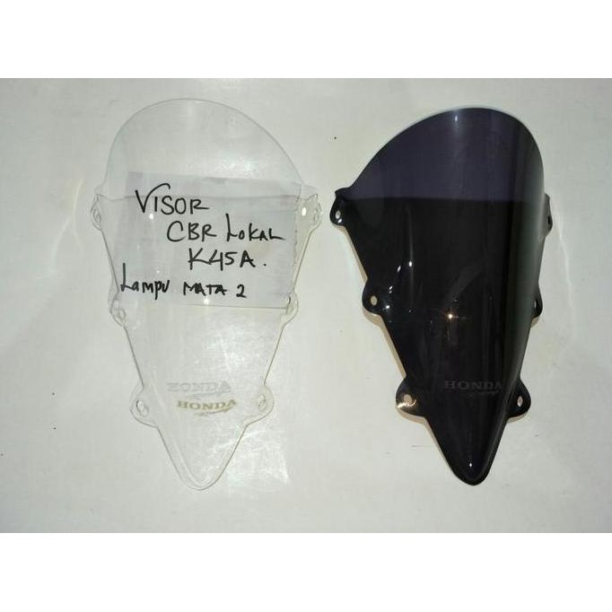 Visor Windshield Jenong CBR150R Lokal K45A Double Lamp Model Pendek Stok Terbatas