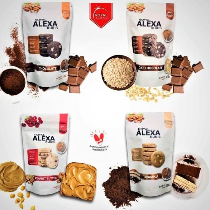 

Royal Alexa Kukis Gluten Free - Kue Kering Sehat Stok Terbatas