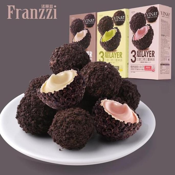 

Choco Lava Mini Cookies Bola Goreng 3 Layers Vanilla Stok Terbatas
