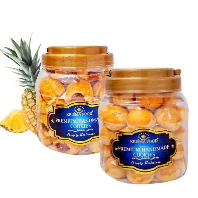 

Kue Nastar Premium Wisman Krisma Food 400gr - Kue Lebaran Spesial Stok Terbatas