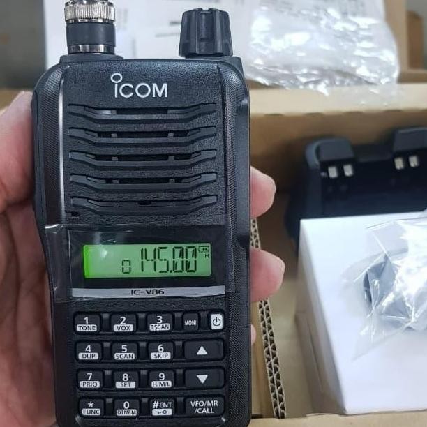 Promo RADIO HT ICOM IC-V86 VHF HANDIE TALKY ICOM V86 VHF HT ICOM V86 COD