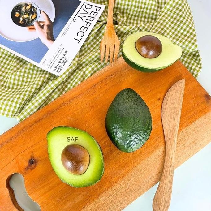 Avocado Artificial Dekorasi Properti Foto  - Buah Alpukat Palsu