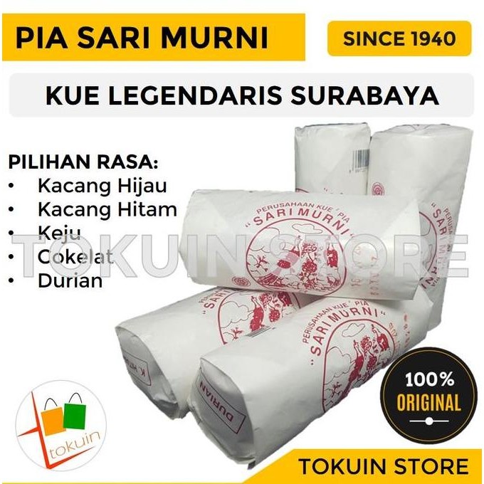 

Bakpia Pia Sari Murni Surabaya - Kue Pastry Oleh Oleh Khas Stok Terbatas