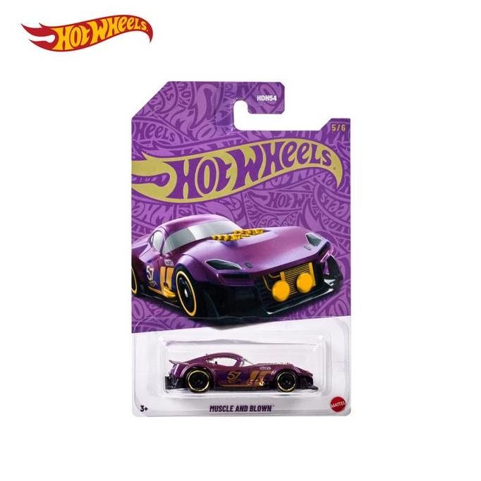 HOT WHEELS 57TH ANNIVERSARRY MUSCLE AND BLOWN - MAINAN MOBIL BALAP