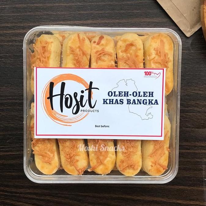 

Kue Kastengel Keju Edam Premium Khas Bangka - Cookies Stick Keju Stok Terbatas