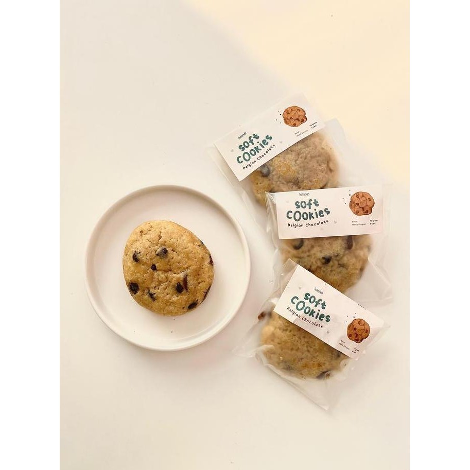 

Soft Cookies Belgian Premium - Kue Kering Lembut Cokelat Lumer Stok Terbatas