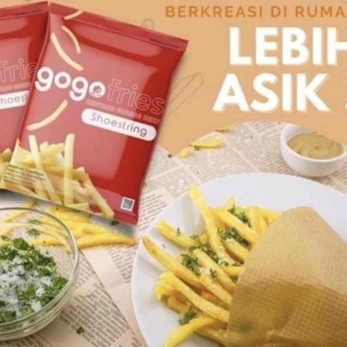 

Kentang Gogo Shoestring 1 Kg Pasti Ori