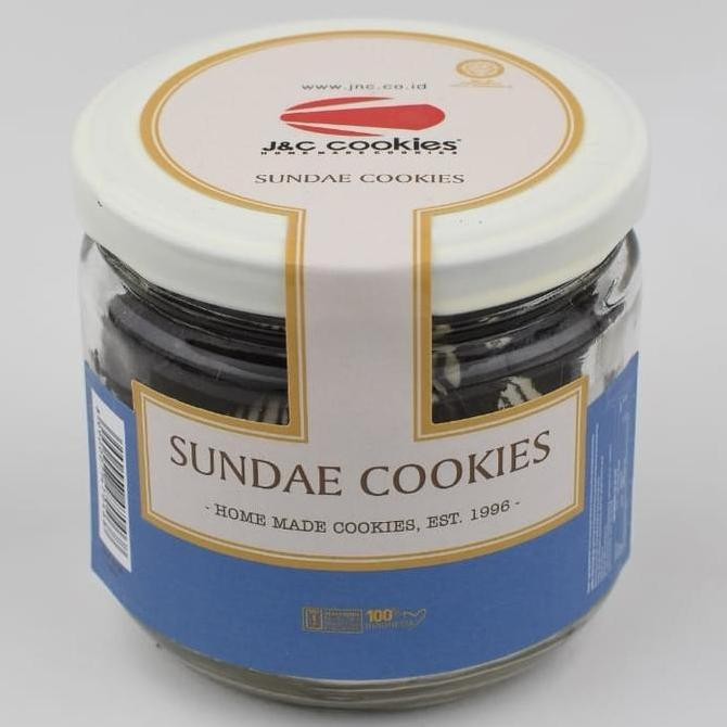 

Sundae Cookies JNC Cookies Toples Kaca - Kue Kering Siap Kirim Stok Terbatas