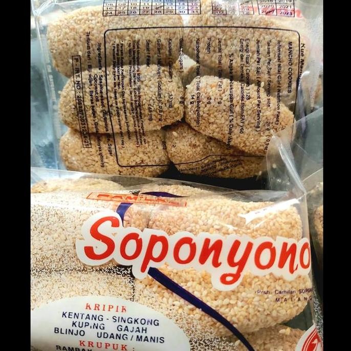 

Kue Mancho Wijen Soponyono Frozen Manis Nastar Stok Terbatas