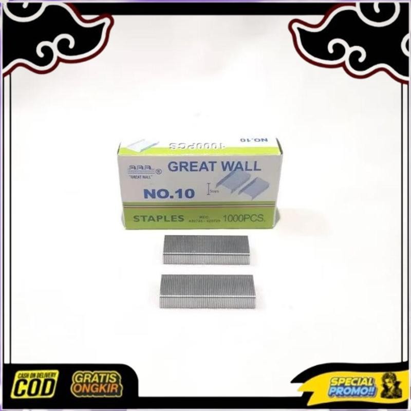 

Top Today (1 Kotak Kecil) Isi Staples Kecil No 10 Greatwall