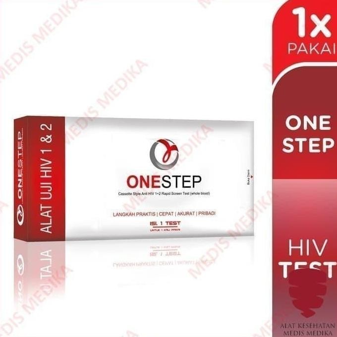 Alat Tes Hiv Onestep Test Diagnosa Cek Kesehatan Uji Aids One Step