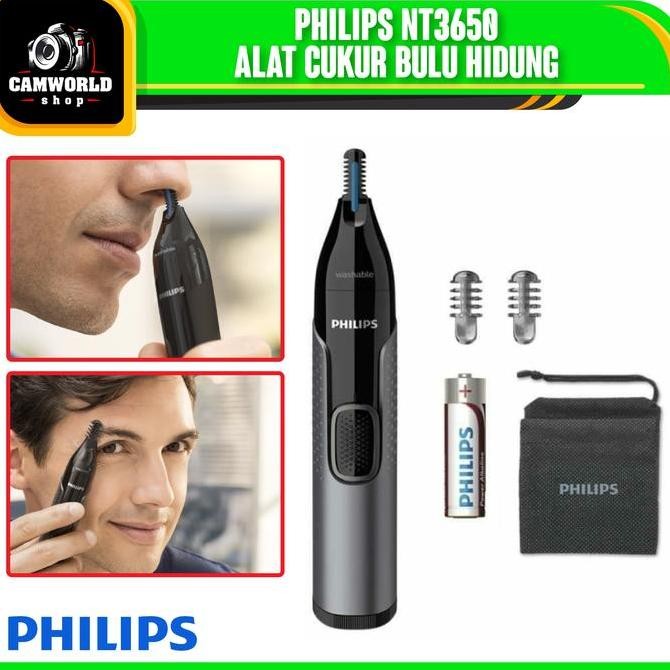 Philips Nt3650 Alat Cukur Bulu Hidung Philips Nt3650