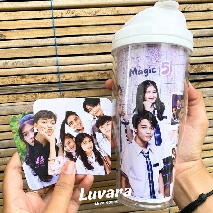 Tumbler Magic 5 Bonus Photocard Pemain