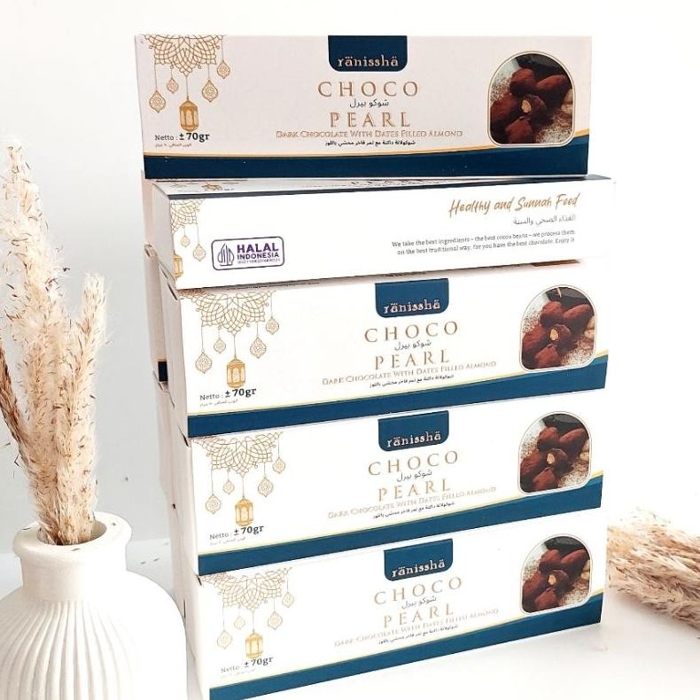

(Ready Stock) 12 Box Cokelat Kurma Isi Almond Chocopearl / Oleh Oleh Haji Umroh