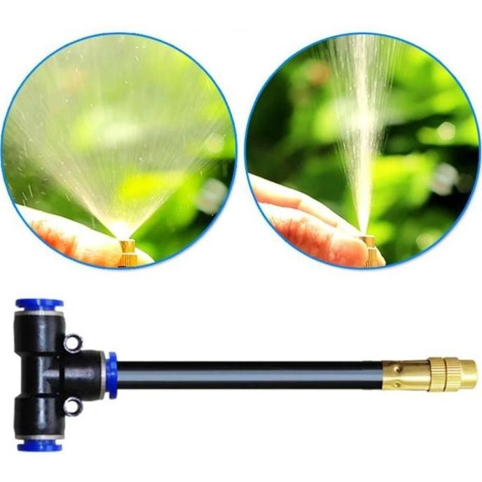6Set Flexible Micro Sprayer 8Mm Mist Sprayer Tanaman Mist Nozzle