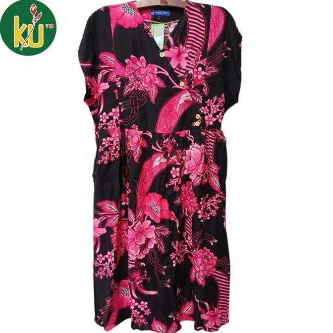 Kencana Ungu Daster Selempang Kub Daster Kencana Ungu Tali Samping Motif