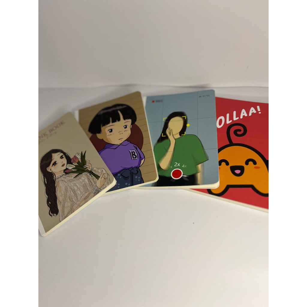 

NOTEBOOK AESTHETIC 4PCS MURAH cocok untuk coretan anak/hadiah/souvenir