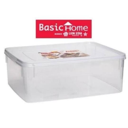 Box Kotak Donat Donatsu Plastik Kuat Awet Lion Star Food Grade Tinggi Jumbo Besar 37X30X13Cm Food St
