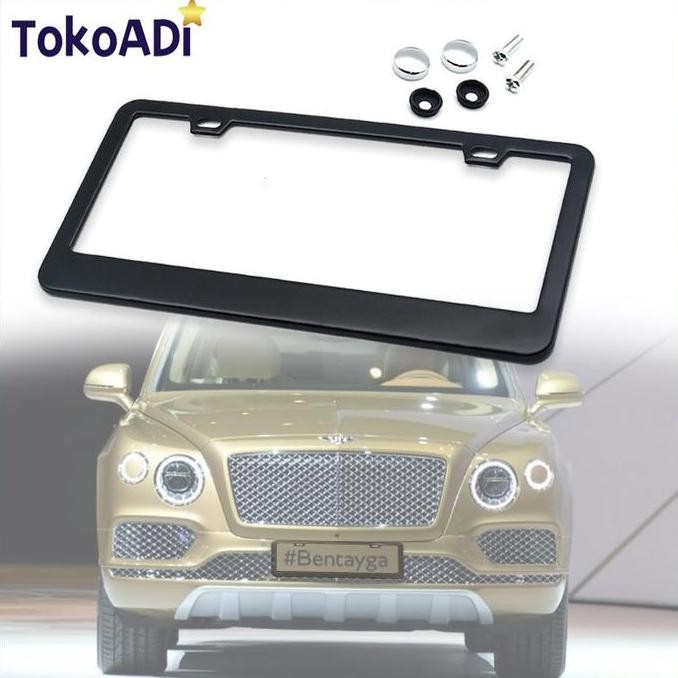Us Tempat Plat Nomor Mobil 304 Stainless Steel Frame Plat Nomor Mobil Asli