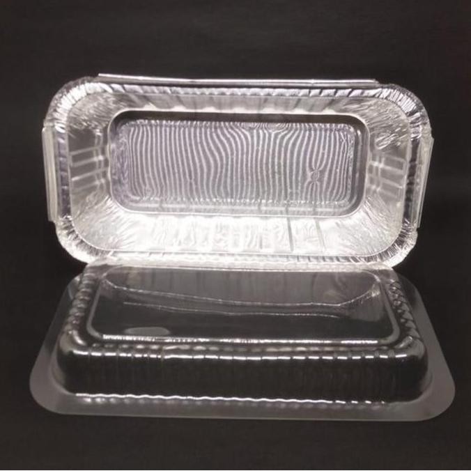 Bx 1850 + Tutup Mika Aluminium Foil Tray Alumunium Cup