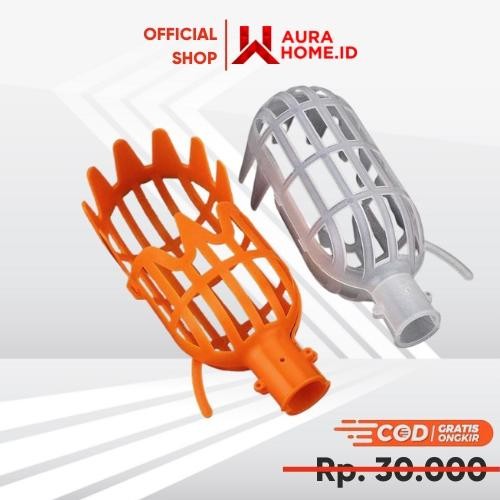 NEW PROMO Sekop Pemetik Buah Garden Fruit Picker Tool / Alat Petik Buah Besi Pemetik Buah Rambutan P