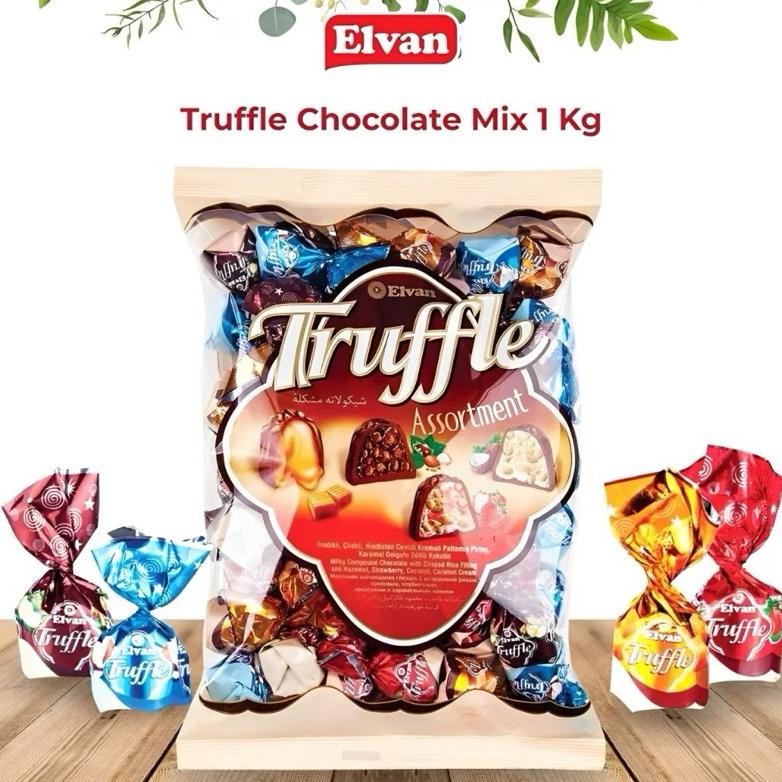 

Coklat Arab Truffle Mixs Pack 1Kg Coklat Turkey Elvan Truffle Kemasan 1Kg Oleh Oleh Haji Dan Umrah