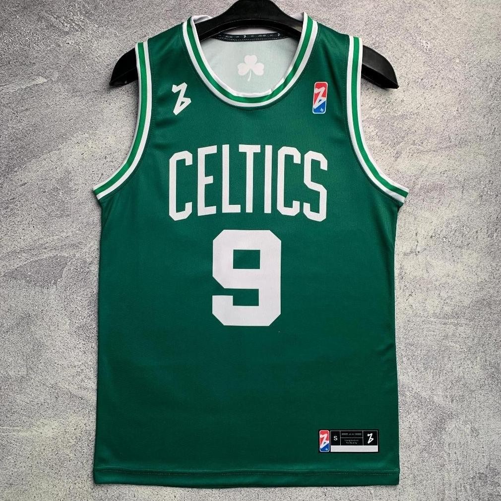 Rajon Rondo Boston Celtics #9 Hijau - Jersey Basket Swingman Kaos Baju Custom Atasan