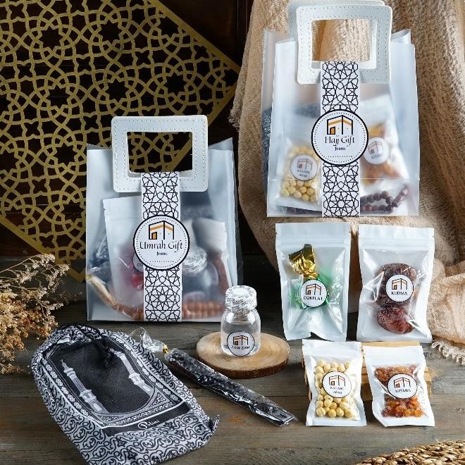 

Oleh Oleh Umroh Souvenir Arab Saudi Hampers Tas Pvc Doff Kulit Hajj Gift Unik Premium