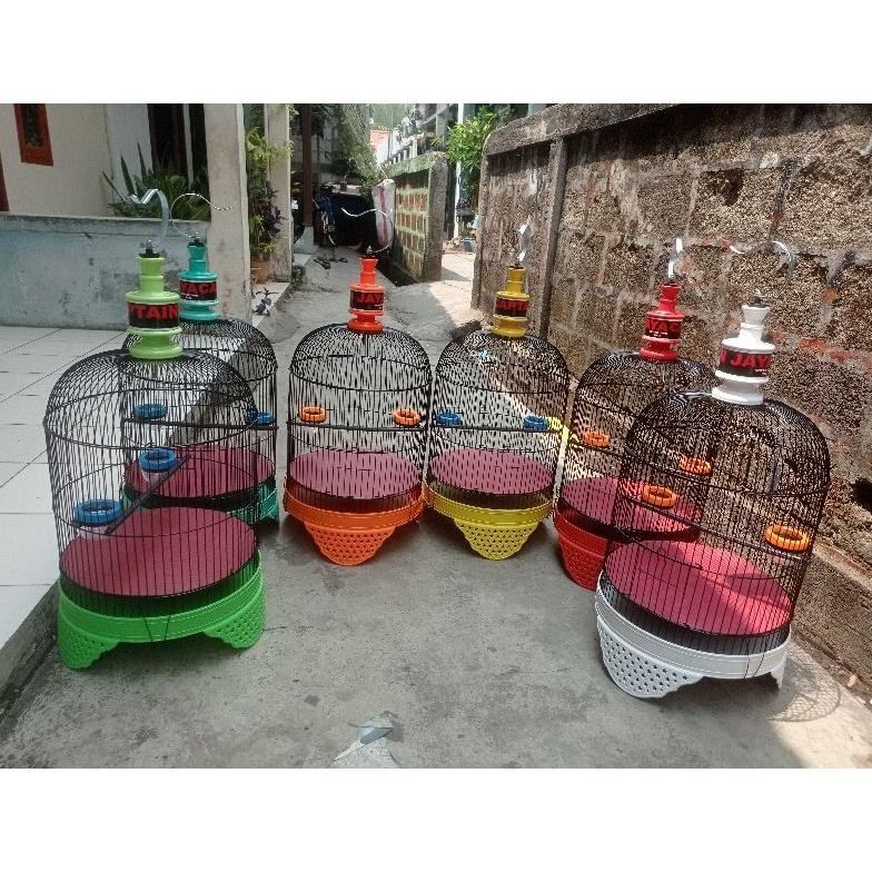 KANDANG LOVEBIRD UKURAN PENDEK TANGGUNG MERK CAPTAIN JAYAqz MURAH