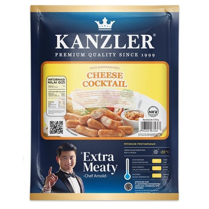 

Rps Kanzler Sosis Cheese Cocktail 500Gr (Khusus Kurir Instant)