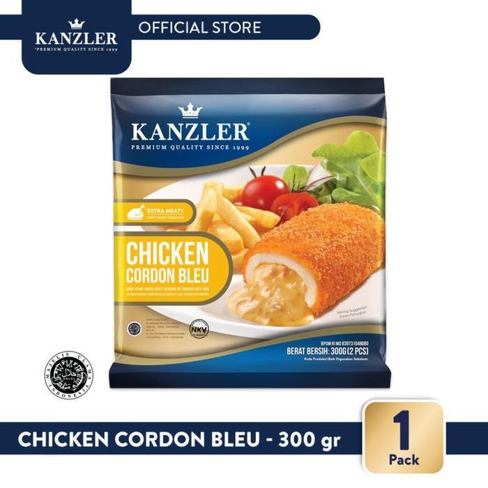 

Rps Kanzler Chicken Cordon Bleu | Katsu Ayam Isi Keju Smoked Beef - 300 Gr