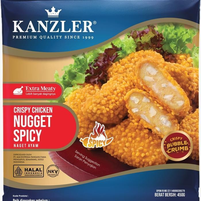 

Ff Kanzler Chicken Nugget / Crispy Chicken Nugget 450 Gr