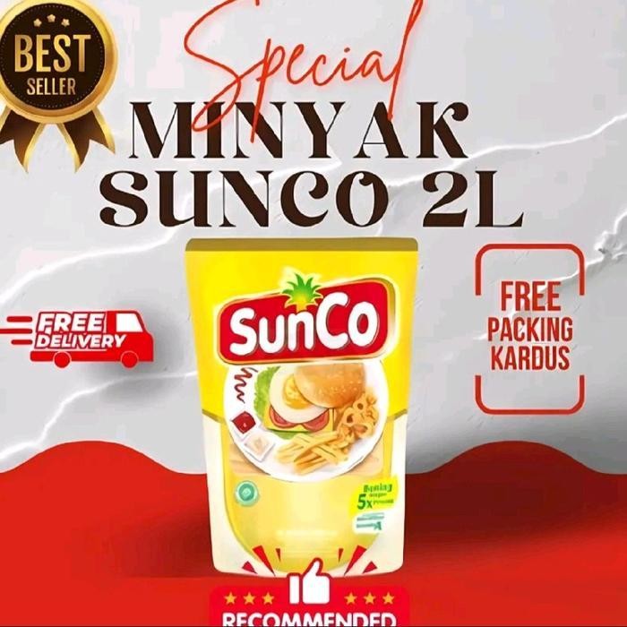 

Rps (Best Seller) Minyak Sunco 2 Liter Murah - Minyak Goreng Cooking Oil Promo