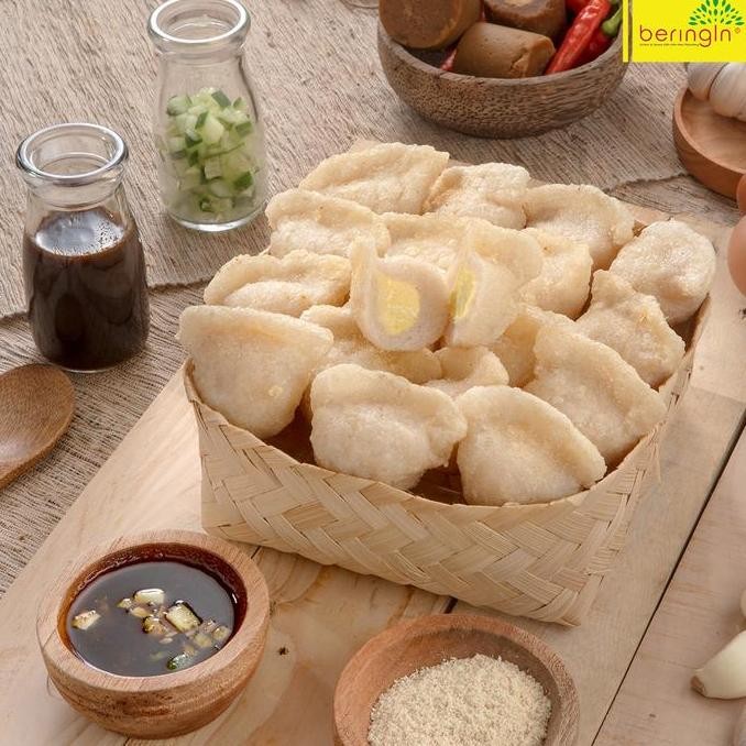 

RPS Pempek Telur Kecil Beringin Vacum Isi 10Pcs