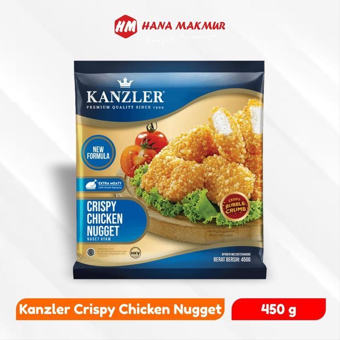 Ff Kanzler Nugget Ayam Crispy 450 Gr Food Frozen Ice Sosis