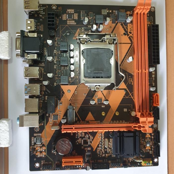 Cc Motherboard Mobo Mainboard X-Star B75 Xstar X Star Slot Nvme Baru Garansi Murah