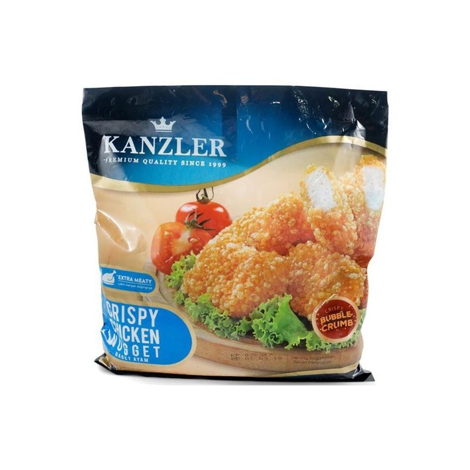 

Ff Frozen Kanzler Nugget Crispy 450 Gr