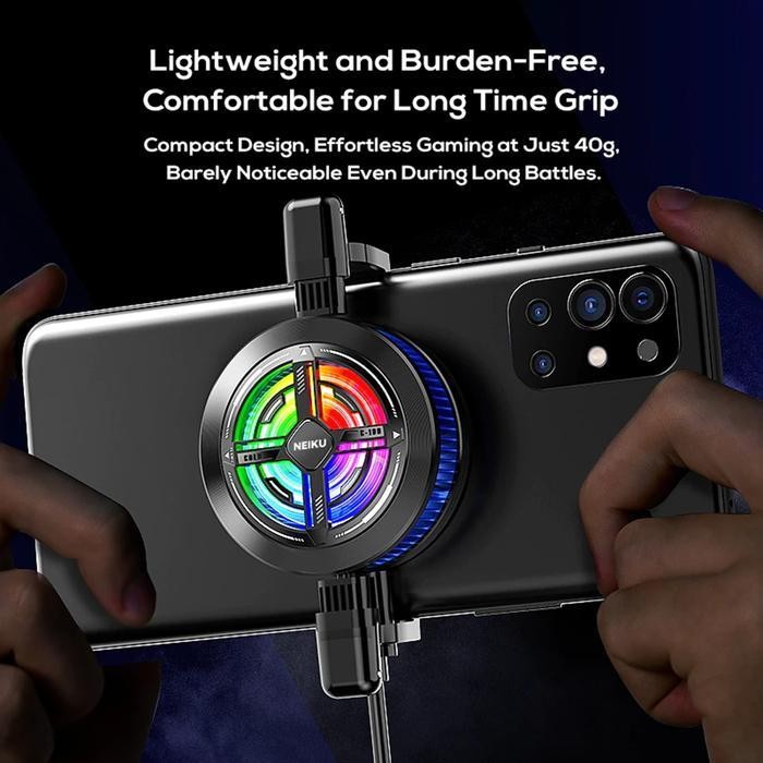 C60 C90 Magnetic Fan Cooler Accessories For Universal Gaming Phone Cooler Pendingin Hp Magnetik Cool