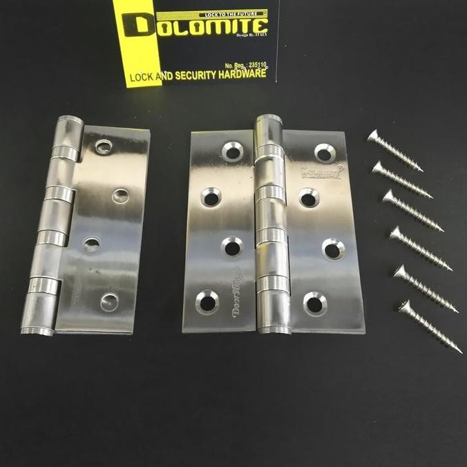 Engsel Pintu Kamar Rumah 4" Stainless Dolomite Eb 3202