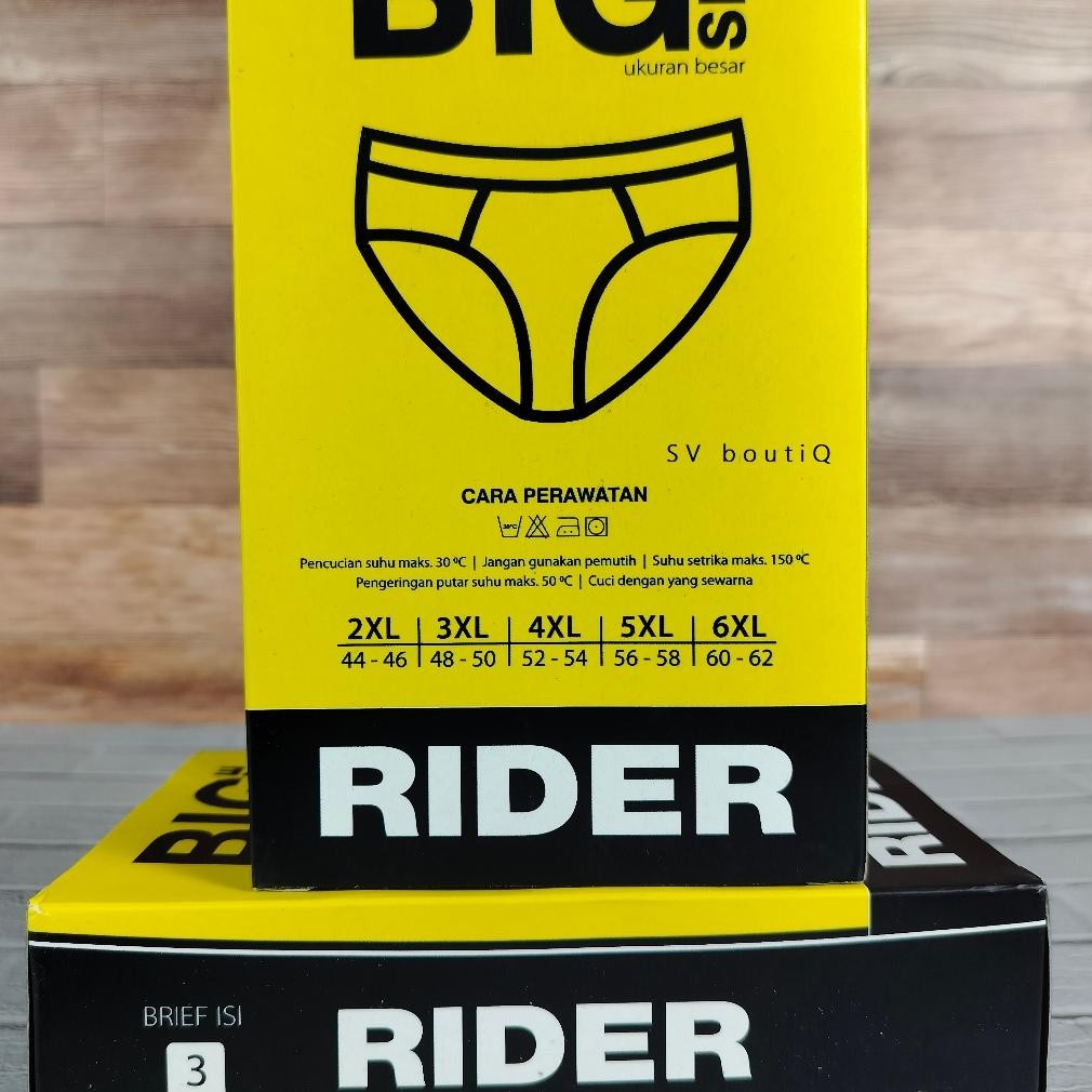 Berkualitas celana dalam big size RIDER celana dalam big size pria jumbo ,,