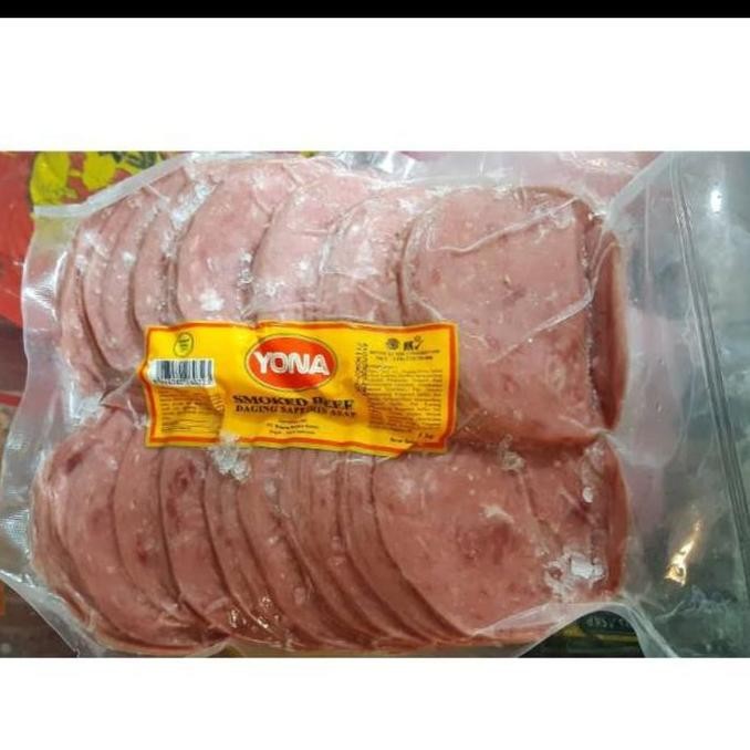 

Yona Smoked Beef 1Kg Daging Sapi Asap Pasti Ori
